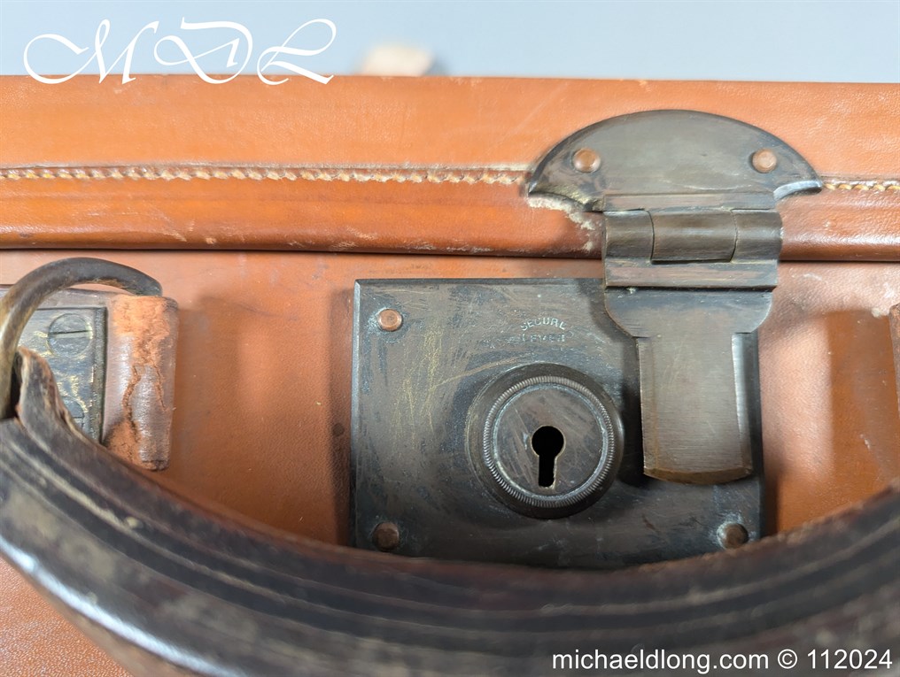 Purdey Brass Mounted Leather Cartridge Magazine - Image 7