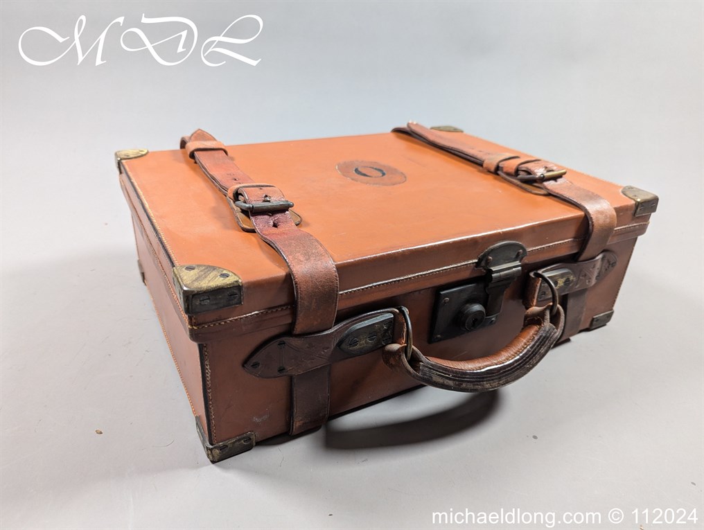 Purdey Brass Mounted Leather Cartridge Magazine