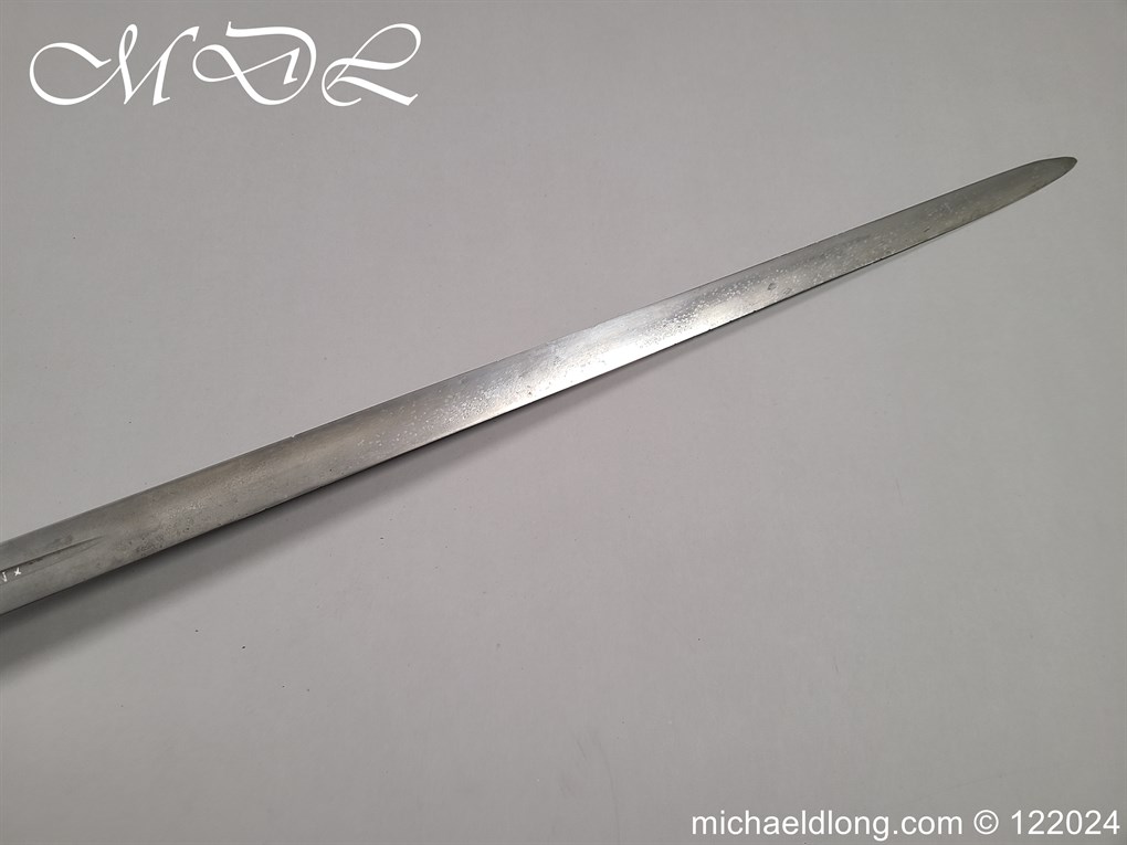 Scottish Basket Hilt Broad Sword c 1740 - Image 19
