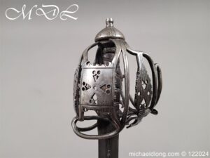 Scottish Basket Hilt Broad Sword c 1740