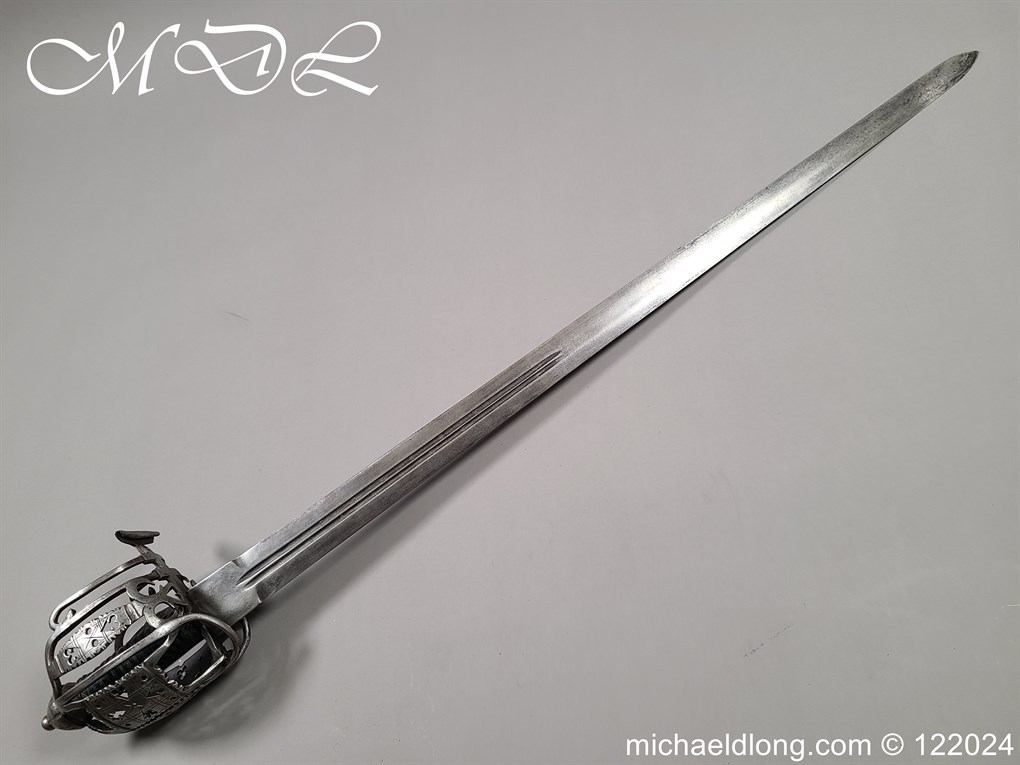 Scottish Infantry Officers Broadsword c 1750