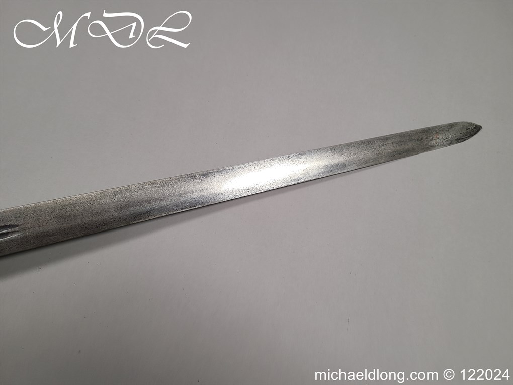 Scottish Infantry Officers Broadsword c 1750 - Image 24
