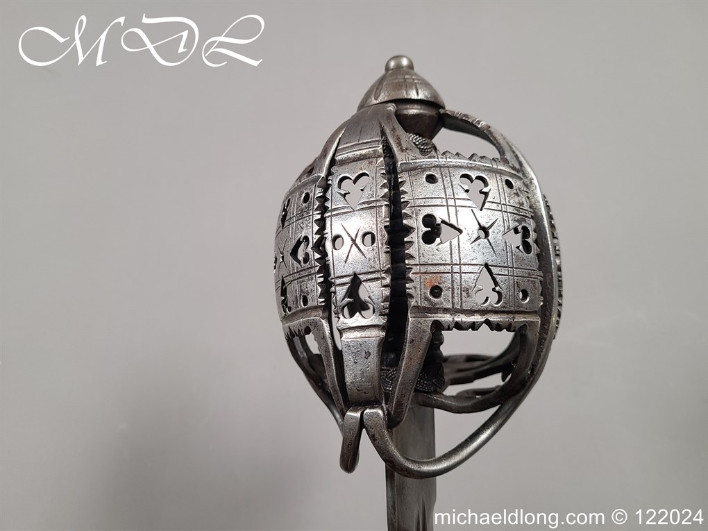 Scottish Infantry Officers Broadsword c 1750 - Image 15