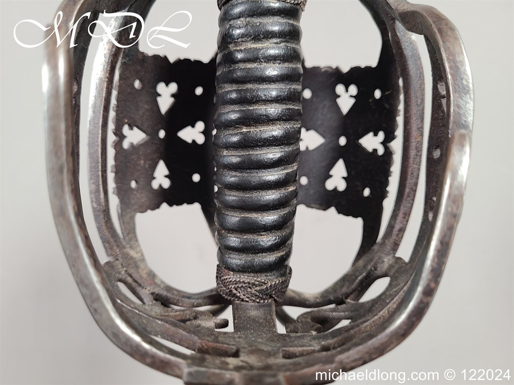 Scottish Infantry Officers Broadsword c 1750 - Image 10