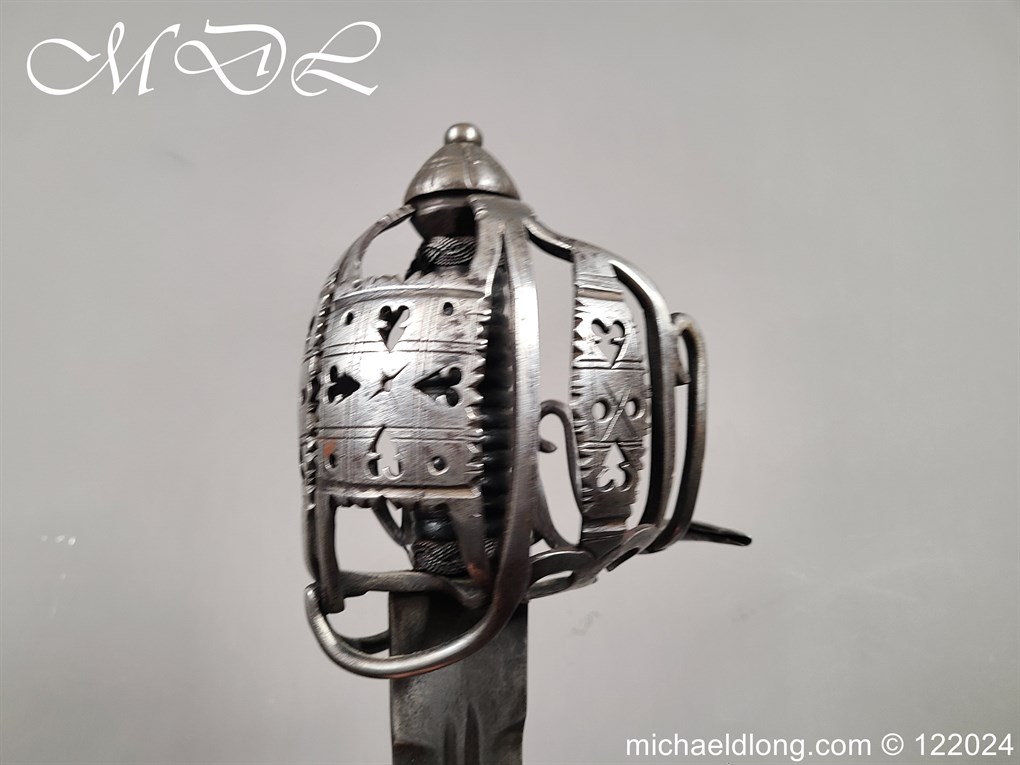 Scottish Infantry Officers Broadsword c 1750