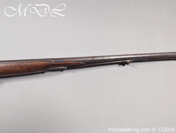 French Double Barrelled Flintlock Sporting Gun - Image 35