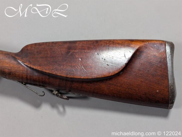French Double Barrelled Flintlock Sporting Gun - Image 20