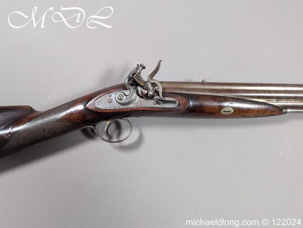 Flintlock Seven Barrelled Goose Rifle by Henry Nock - Image 36