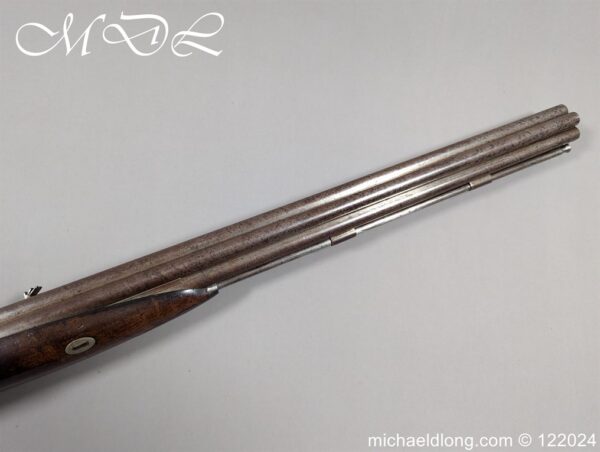 Flintlock Seven Barrelled Goose Rifle by Henry Nock - Image 35