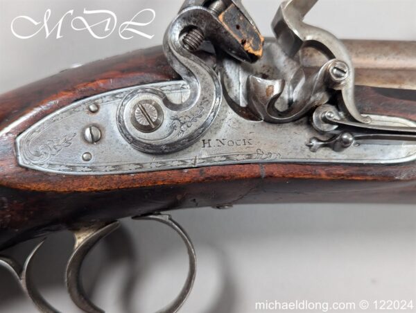 Flintlock Seven Barrelled Goose Rifle by Henry Nock - Image 31
