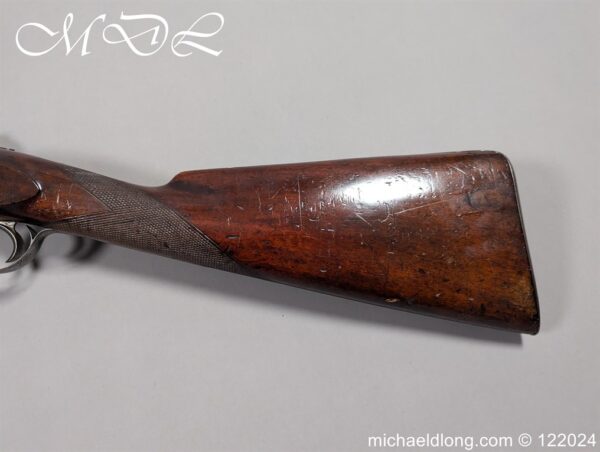 Flintlock Seven Barrelled Goose Rifle by Henry Nock - Image 25