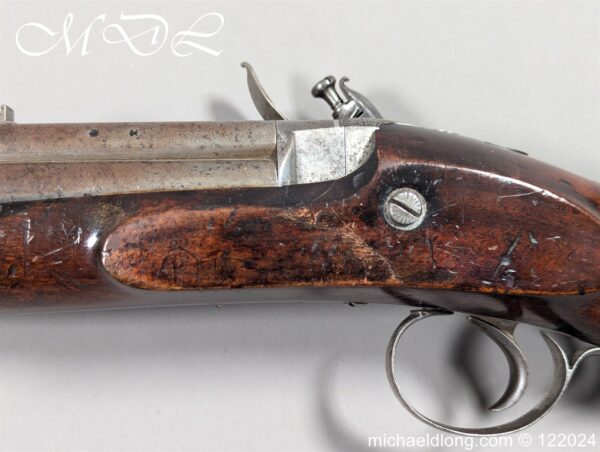 Flintlock Seven Barrelled Goose Rifle by Henry Nock - Image 19