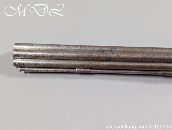 Flintlock Seven Barrelled Goose Rifle by Henry Nock - Image 17