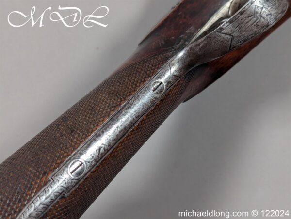 Flintlock Seven Barrelled Goose Rifle by Henry Nock - Image 7