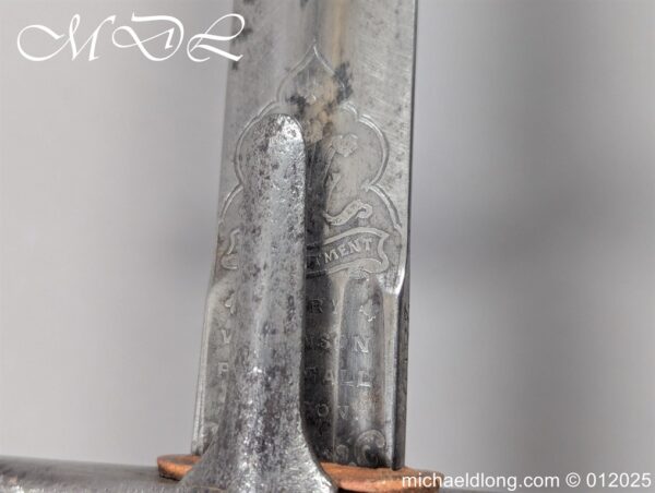 Scottish Highland Light Infantry Sword by Wilkinson - Image 15