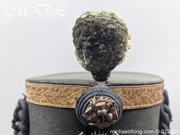 Scottish HLI Kings Crown Officer’s Shako - Image 16