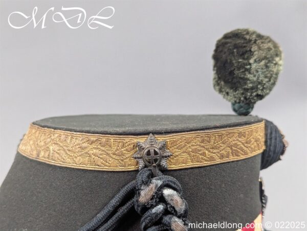 Scottish HLI Kings Crown Officer’s Shako - Image 12