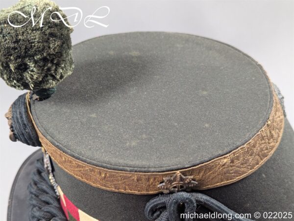 Scottish HLI Kings Crown Officer’s Shako - Image 9