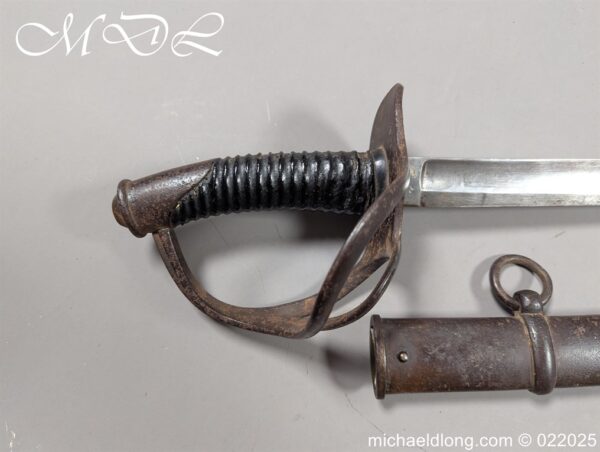American Confederate Model of 1840 Cavalry Sword - Image 2