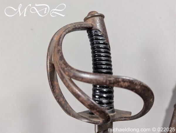 American Confederate Model of 1840 Cavalry Sword - Image 11