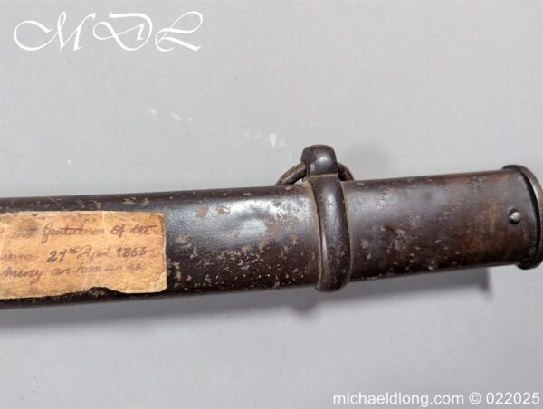 American Confederate Model of 1840 Cavalry Sword - Image 8