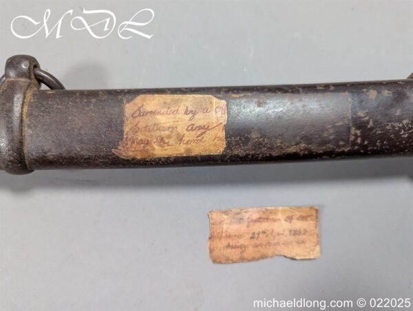 American Confederate Model of 1840 Cavalry Sword - Image 7