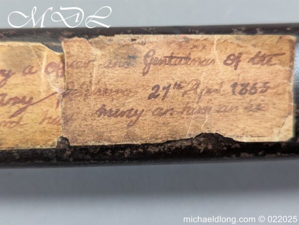 American Confederate Model of 1840 Cavalry Sword - Image 4