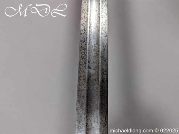 Venetian Broadsword Schiavona c 1720 - Image 19