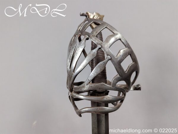Venetian Broadsword Schiavona c 1720 - Image 16