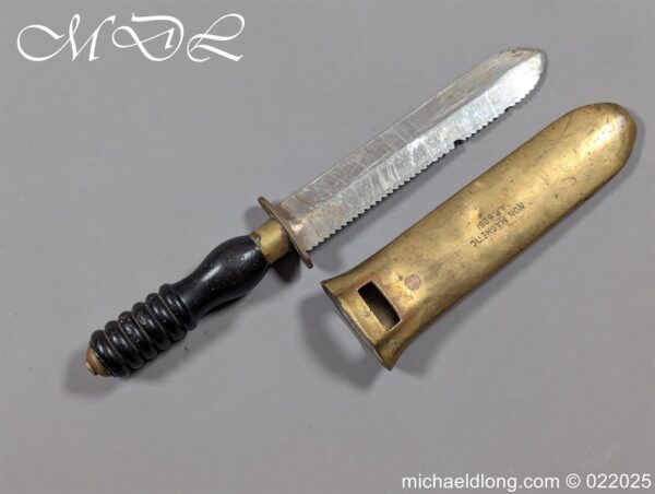 British Royal Naval Divers Knife - Image 17