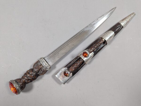 Georgian Silver Mounted Scottish Dirk