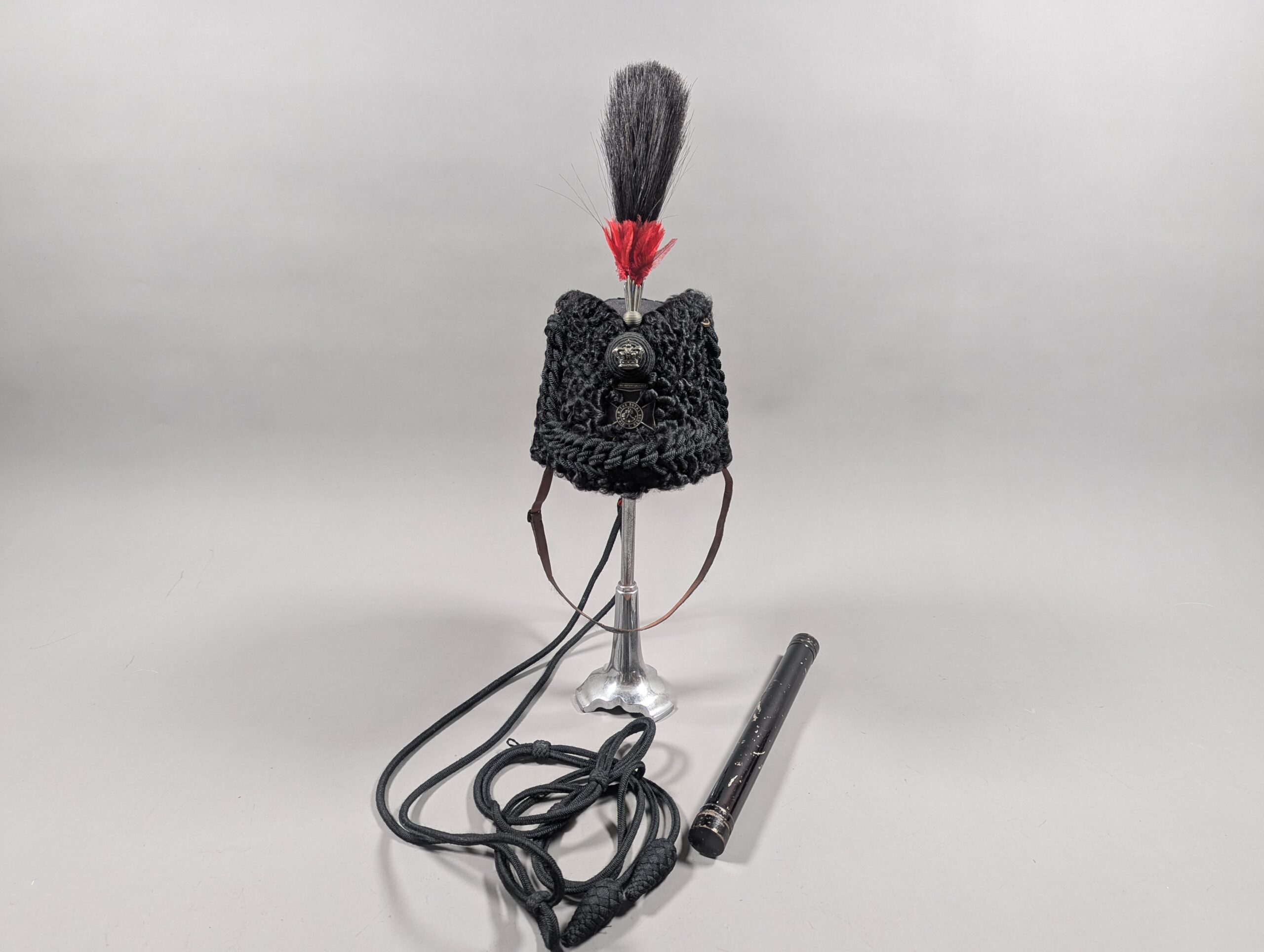 Victorian Officer’s Astrakhan Cap 7th Royal Scots - Image 24