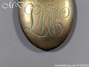 Alternative view of Loyal Macclesfield Volunteers Shoulder Belt Plate