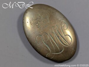 Loyal Macclesfield Volunteers Shoulder Belt Plate