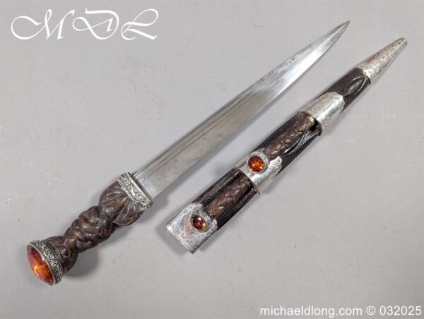 Georgian Silver Mounted Scottish Dirk - Image 29