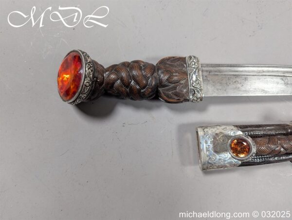 Georgian Silver Mounted Scottish Dirk - Image 28