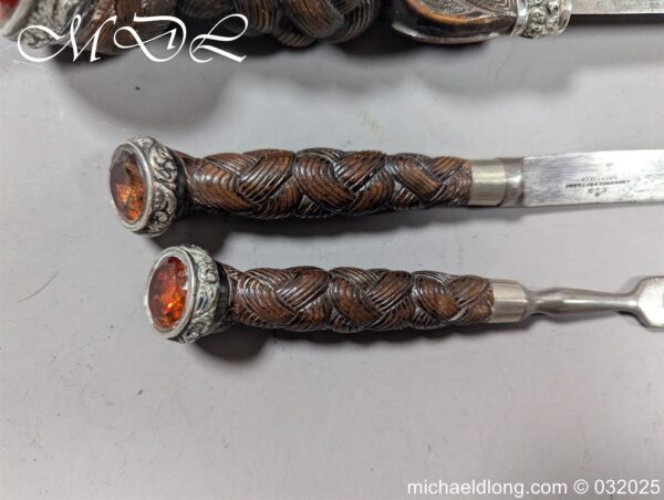 Georgian Silver Mounted Scottish Dirk - Image 22