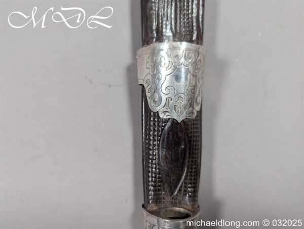 Georgian Silver Mounted Scottish Dirk - Image 17