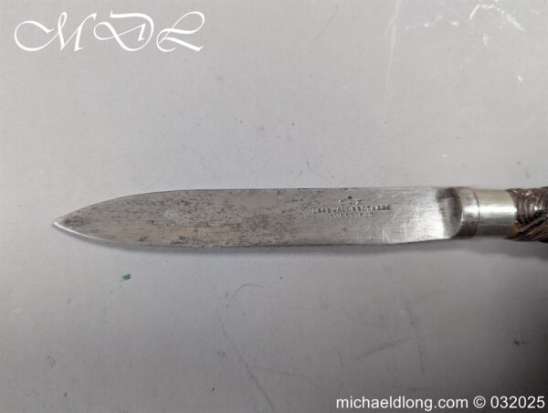 Georgian Silver Mounted Scottish Dirk - Image 11