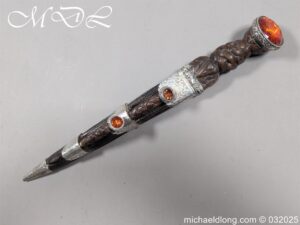 Georgian Silver Mounted Scottish Dirk