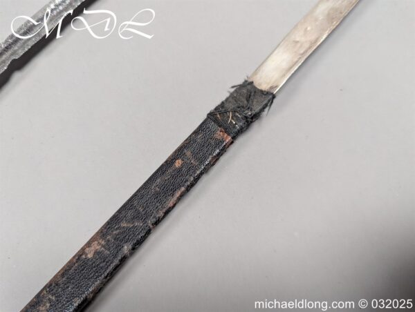 English Silver Hilt Court Sword Hallmark 1786 - Image 25