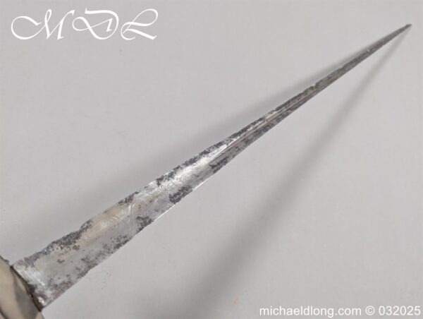 English Silver Hilt Court Sword Hallmark 1786 - Image 17