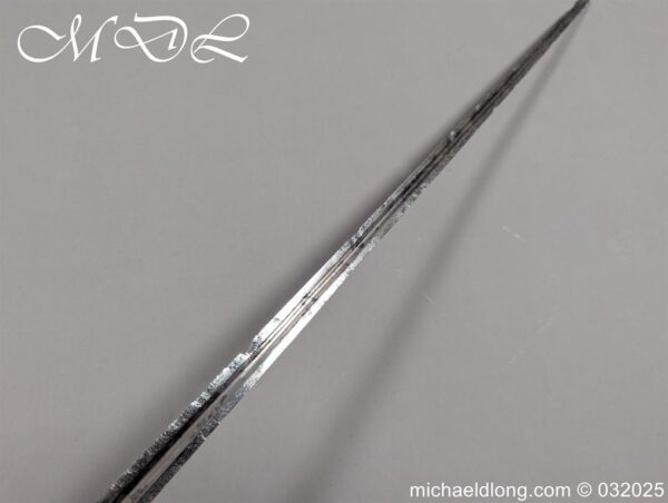 English Silver Hilt Court Sword Hallmark 1786 - Image 13