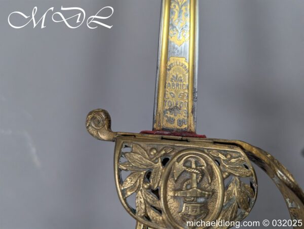 German Imperial Naval Presentation Officer’s Sword - Image 23