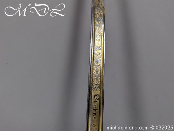 German Imperial Naval Presentation Officer’s Sword - Image 21