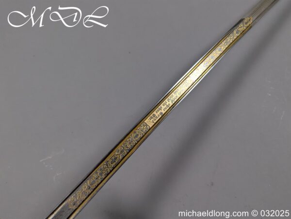 German Imperial Naval Presentation Officer’s Sword - Image 15
