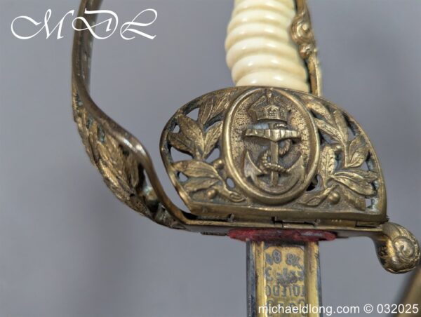 German Imperial Naval Presentation Officer’s Sword - Image 12