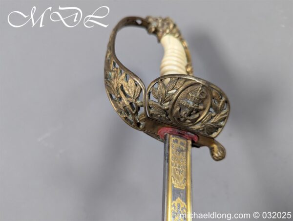 German Imperial Naval Presentation Officer’s Sword - Image 4