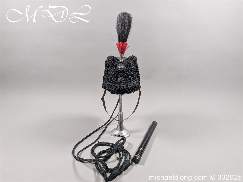 Victorian Officer’s Astrakhan Cap 7th Royal Scots - Image 23