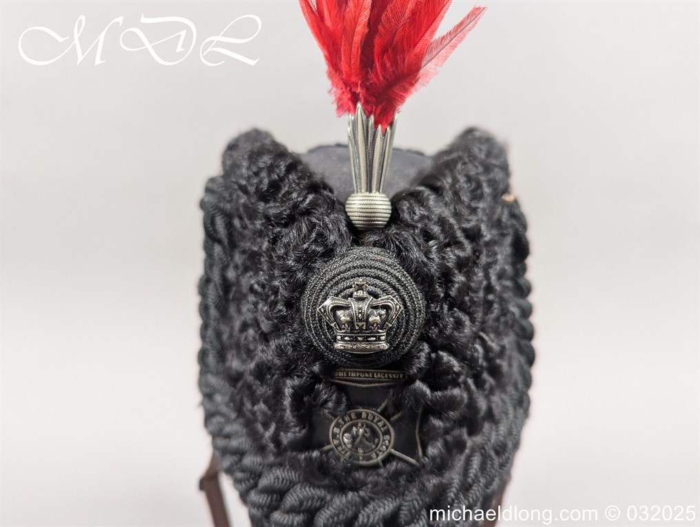 Victorian Officer’s Astrakhan Cap 7th Royal Scots - Image 20